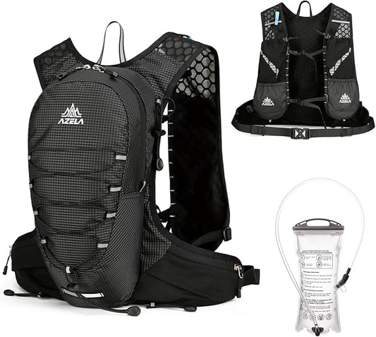 TRIWONDER Hydration Running Vest Lightweight Water Backpack Pack for Men Women Hydration Water Pack for Cycling, Running, Hiking, Biking
