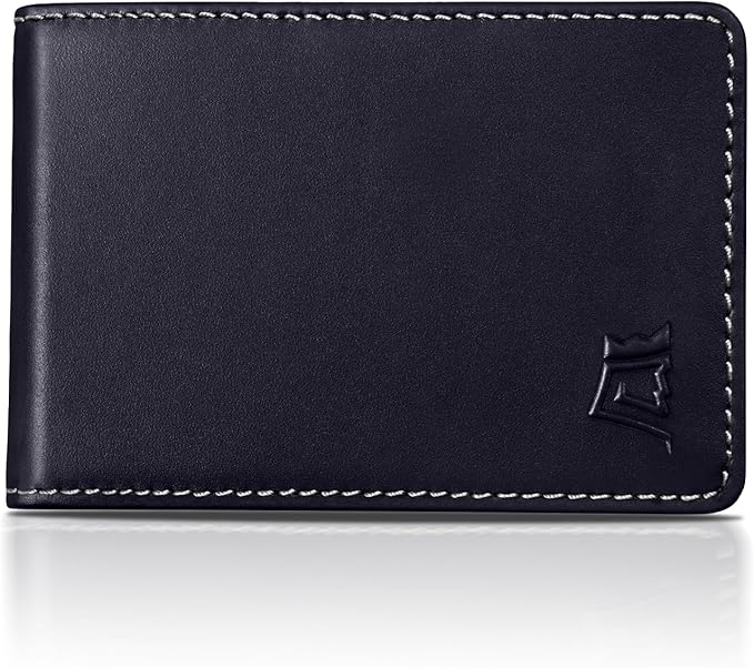 Kings Loot Wallet for Men | Customized Minimalist Slim RFID Blocking Leather Design with Cash Pocket & Card Pull Strap | Holds 1-15 Cards | Stylish & Durable Wallets