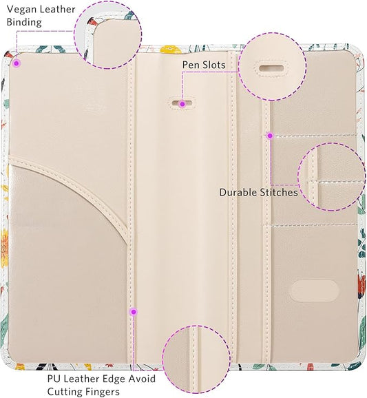 CoBak Car Registration and Insurance Holder - Vehicle Glove Box Car Organizer,Auto Truck Comparment Accessories Case with Magnetic Closure for Driver License,Cards