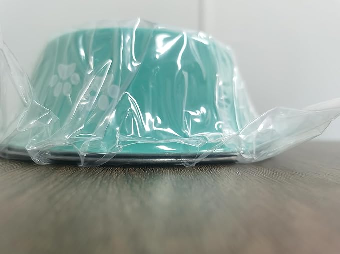 Stainless Steel Dog Bowls 2 Pack Small Medium Dogs Feeding Food Water Bowl with Non-Slip Silicone Sole, Stainless Steel Dog Dishes Elevated Raised Pet Feeder(Green+Grey, M(3.6 Cups)