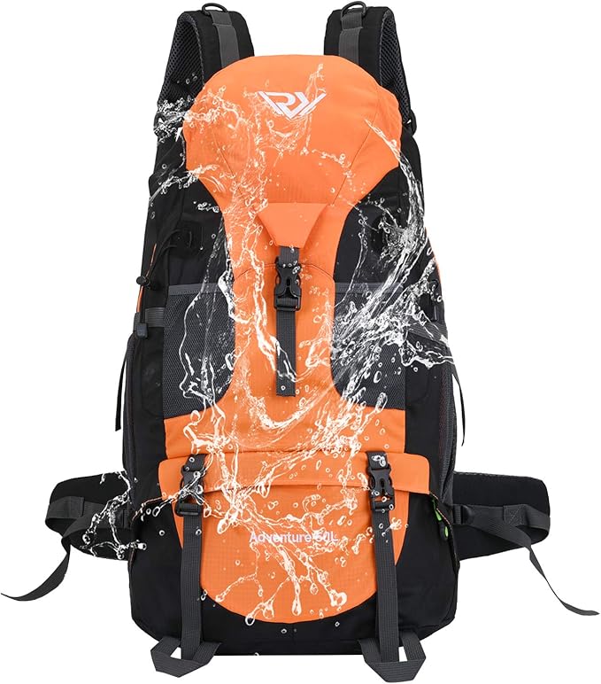 Russel Molly Hiking Backpack, 50l Camping Lightweight Bag for Outdoor