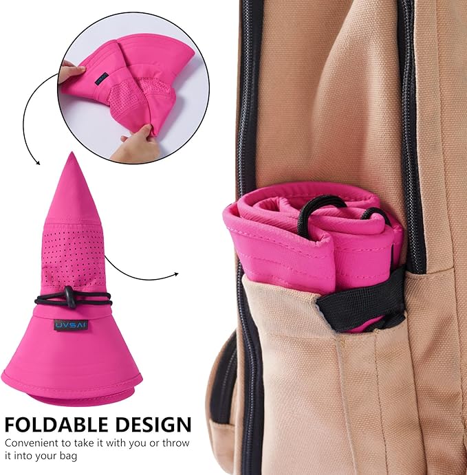 UPF 50+ Bucket Sun Hat with Laser Perforated Mesh Cooling Adjustable Breathable Lightweight for Outdoor Men Women