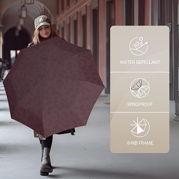 Knirps A.200 Medium Duomatic Windproof Umbrella for Adults – Automatic Open Close 38.5" Canopy, Travel Case Included