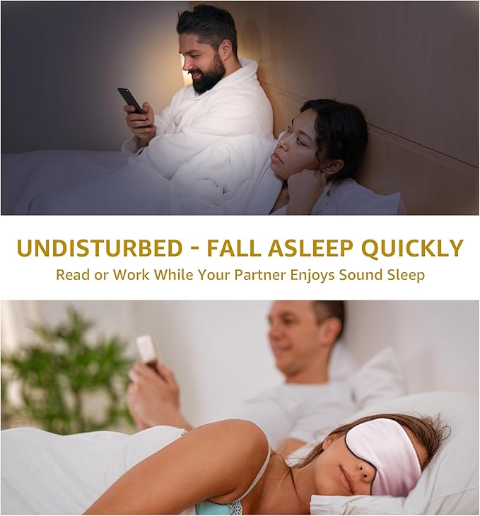 Luxury Pure Silk Sleep Mask | 100% Natural Mulberry Silk | Double-Sided Softness | Adjustable Strap & Full Light Blocking | Perfect for Travel, Office Naps & Nighttime Sleep (Pink)