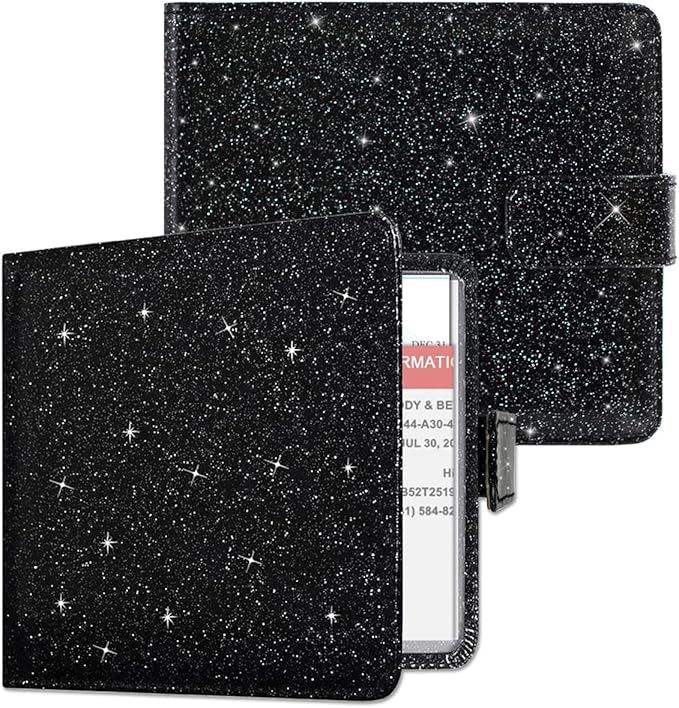 Car Registration and Insurance Holder, Vehicle Glove Box Car Organizer, Auto Truck Comparment Accessories Case for Cards, Essential Document and Driver License