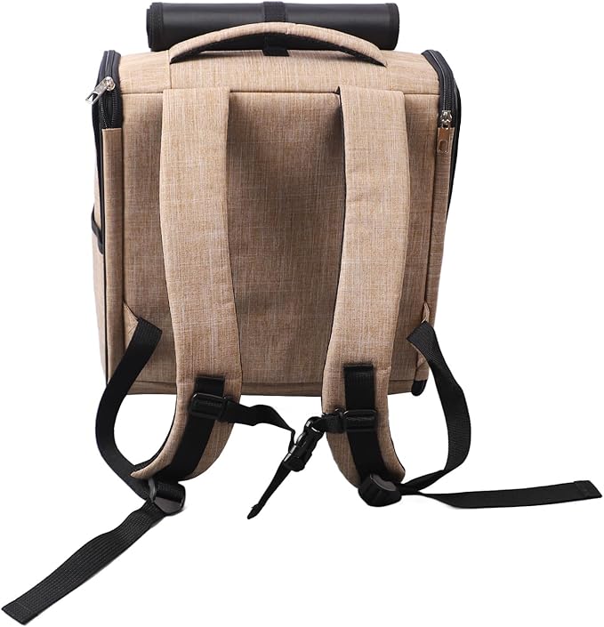 Carrying Backpack, Breathable Cat Carrier Backpack, Lightweight Portable Small Dog Backpack Carrier with Side, Ergonomic Travel for Cats and Small Dogs,