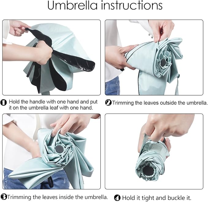 Small Travel Umbrella Compact for UV Protection Light Purse Size Umbrellas for Sun Rain Portable for Backpack