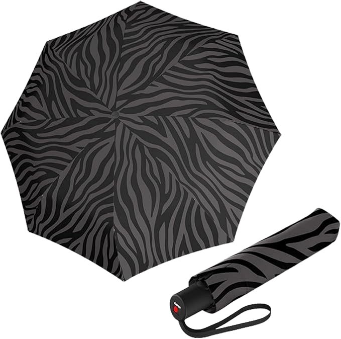 Knirps A.200 Medium Duomatic Windproof Umbrella for Adults – Automatic Open Close 38.5" Canopy, Travel Case Included