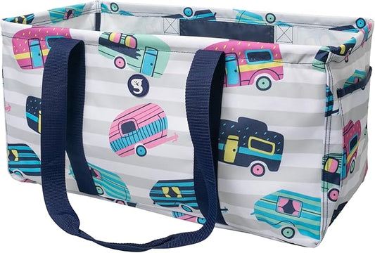 geckobrands Large Utility Tote - Durable Multipurpose Bag for Beach, Travel, Shopping & Outdoor Activities