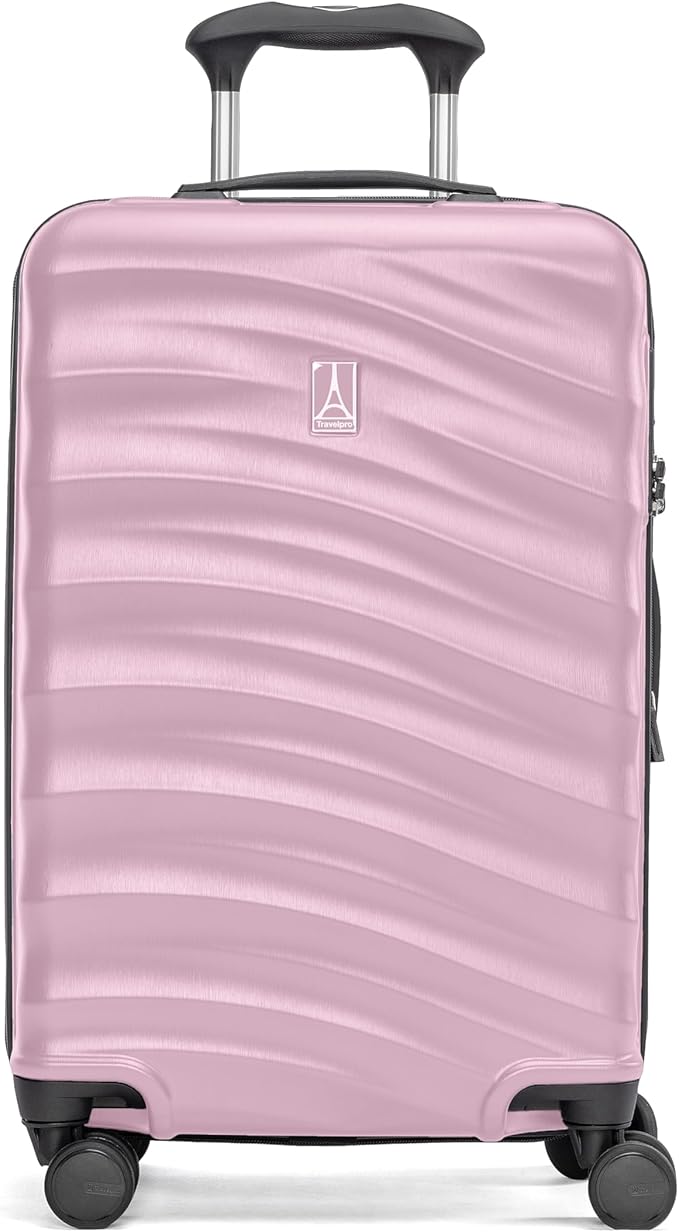 Travelpro Maxlite Air V2 Hardside Expandable Carry on Luggage, 8 Spinner Wheels, Lightweight Hard Shell Suitcase, TSA lock, Pink, Carry On 21-Inch