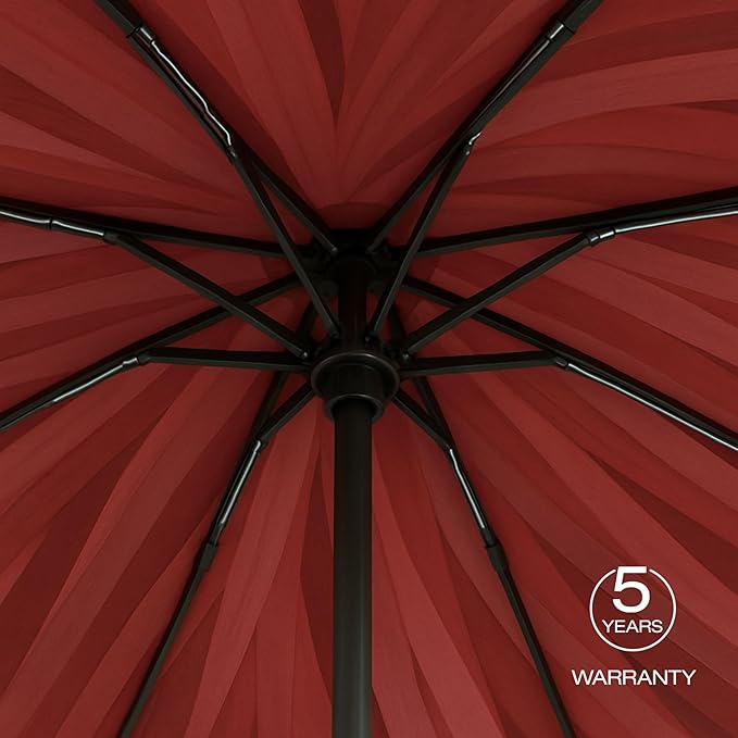 Knirps A.200 Medium Duomatic Windproof Umbrella for Adults – Automatic Open Close 38.5" Canopy, Travel Case Included