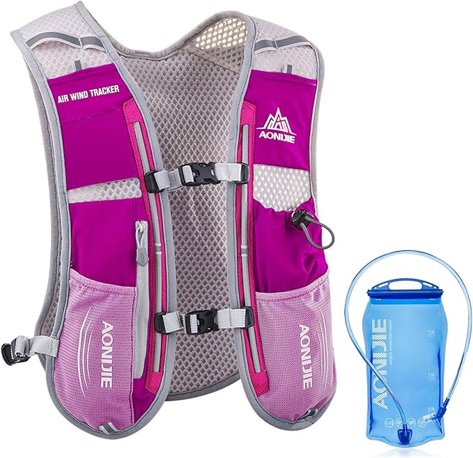TRIWONDER Hydration Running Vest Backpack, Lightweight Water Pack for Men Women Hydration Backpack for Trail Race, Hiking, Cycling, Climbing, Camping, Jogging, Marathon