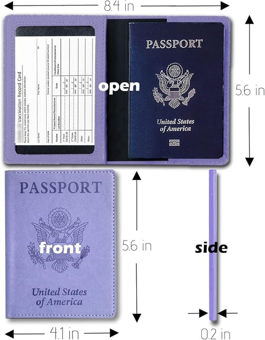 Passport Holder,Passport Wallet,Passport Cover,Passport Holder Women,Passport Case,Passport,Passport And Vaccine Card Holder Combo,Passport Book