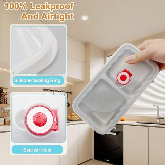 304 Stainless Steel Snack Containers,100% Leadproof, Grab and Go Snack Containers, Food Grade, for Travel and Outdoor Camping, Double Compartment Design,1 Piece
