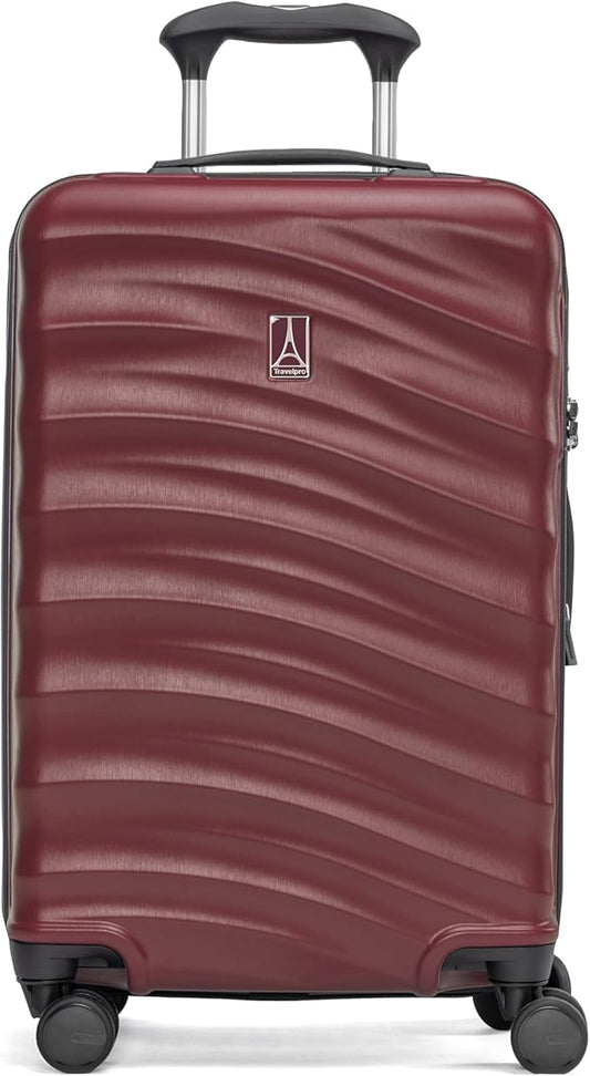Travelpro Maxlite Air V2 Hardside Expandable Carry on Luggage, 8 Spinner Wheels, Lightweight Hard Shell Suitcase, TSA lock, Cabernet, Carry On 21-Inch