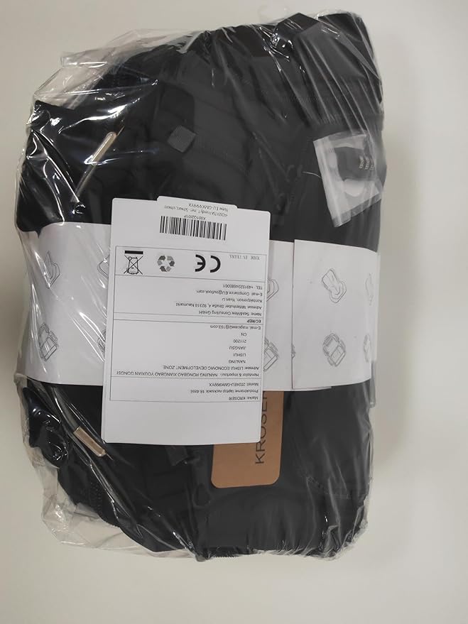 KROSER TSA Friendly Travel Laptop Backpack 18.4 inch XXXL Gaming Backpack Water-Repellent College Daypack Business Backpack with RFID Pockets & USB Port for Men/Women-Black