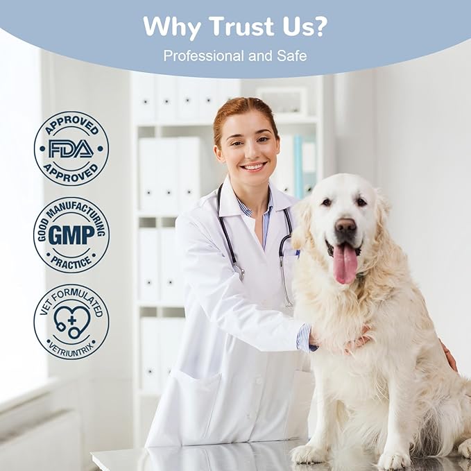 Calming Chews with Melatonin Set, Dog Calming Chews to Help Sleep and Reduce Stress, Dog Anxiety Relief Soft Chews for Fireworks, Storms, Thunder, Barking, Separation, Emotional Support