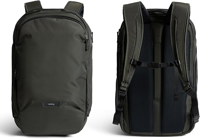 Bellroy Transit Workpack Pro (28L work bag/commuter backpack, fits 16” laptops; organization for travel and commutes) -Olive