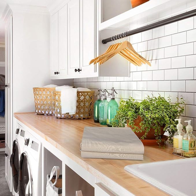 Urban Villa Laundry Bags Canvas Dirty Clothes Travel Laundry Bag Machine Washable|Reusable Hamper Liner Bag for Garments Delicates Lingerie with Drawstring Closure 4 Pack|Size 28 x 36 Inches