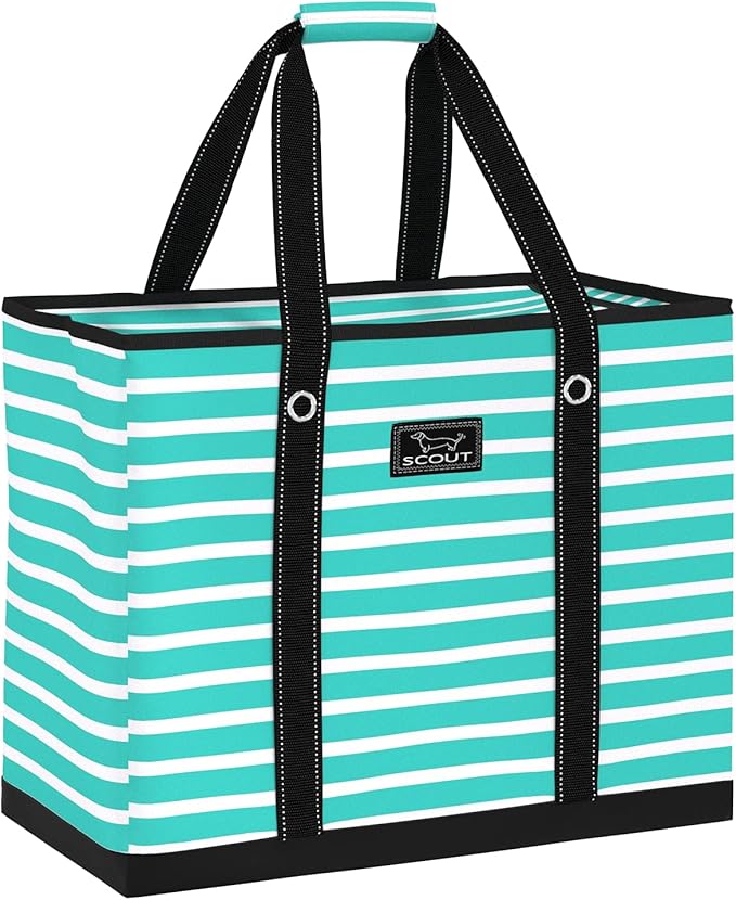 SCOUT 3 Boys Zip Tote X-Large - Durable Lightweight Bag for Beach, Pool, Family Travel, Storage - Water-Resistant, Zips Shut