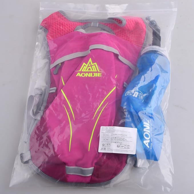 TRIWONDER Hydration Running Vest Backpack, Lightweight Water Pack for Men Women Hydration Backpack for Trail Race, Hiking, Cycling, Climbing, Camping, Jogging, Marathon