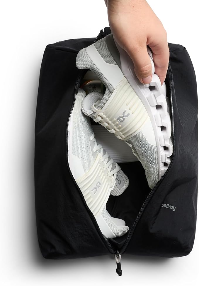 Bellroy Lite Packing Caddy 10L (Travel Organizer Packing Cube, Zip-up Storage Solution for Travel Near or far) - Black