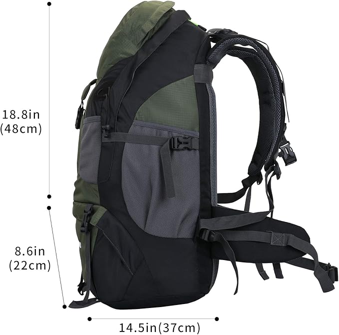 Russel Molly Hiking Backpack, 50l Camping Lightweight Bag for Outdoor