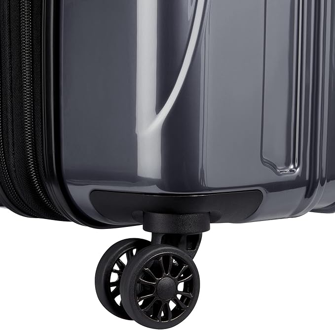 DELSEY PARIS Helium Aero Hardside Expandable Luggage with Spinner Wheels, Titanium, 2-Piece Set (19/24)