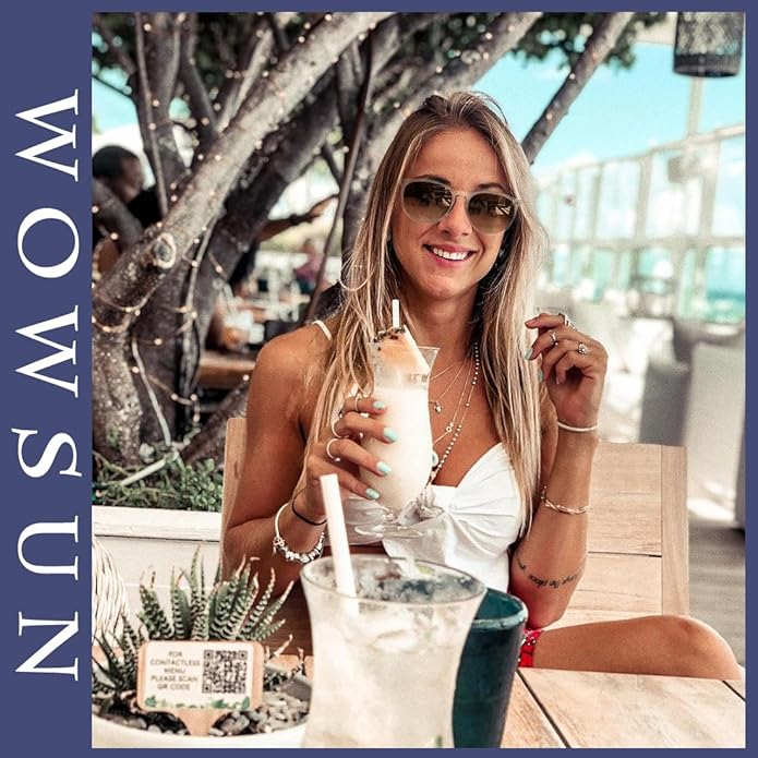 Retro sunglasses womens 2024 trendy round classic glasses