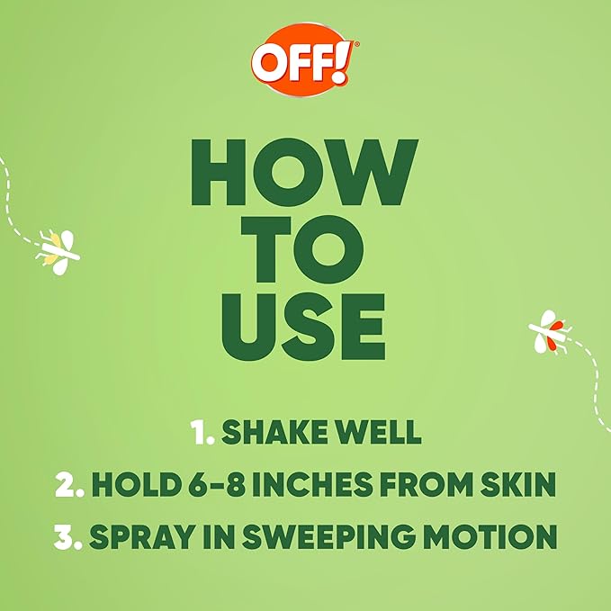 OFF! Deep Woods Travel Size Insect Repellent Aerosol, Dry, Non-Greasy Formula, Bug Spray with Long Lasting Protection from Mosquitoes and Ticks, 2.5 oz