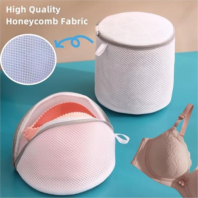 10 Pcs Lingerie Bags for Washing Delicates(3L 3M 3S Bra Bag) Mesh Laundry Bags for Washing Machine Wash Bag for Bra Socks Underwear Baby Clothes