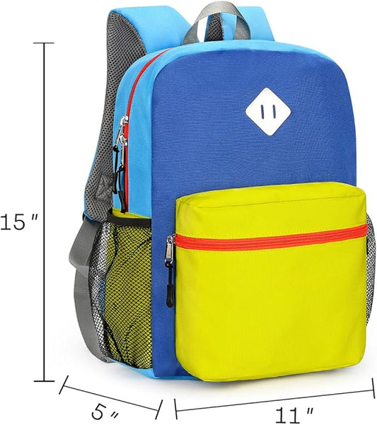 STEAMEDBUN Kids Backpack for Boys,Kindergarten Backpack for Toddler Boys Age 3-6