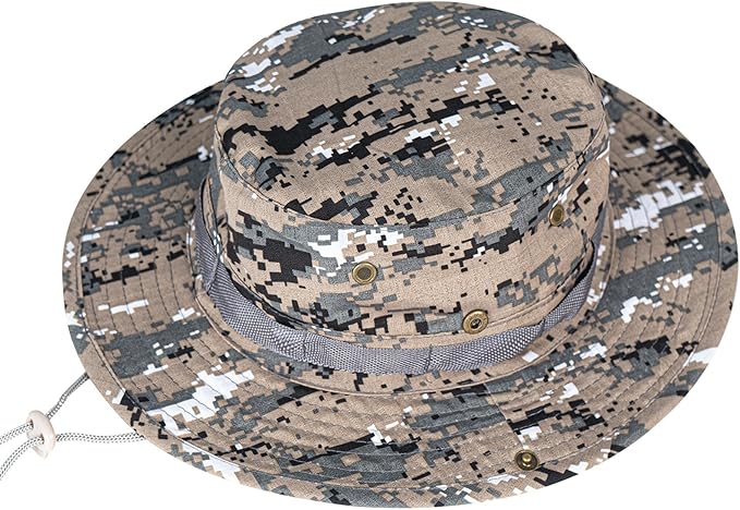Sun Hats for Men Women Boonie Hat UPF 50+ Bucket Hat Wide Brim UV Protection Fishing Hiking Safari Outdoor Hats