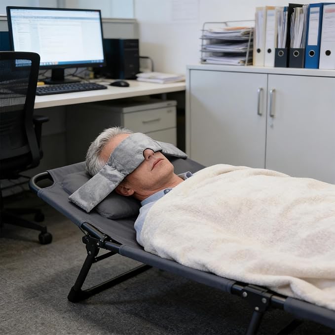 Sleep Eye Cover, Breathable Blackout Eyeshade, Sleep Cover for Men, for Road Trips Home Meditation Yoga Students Night Travel