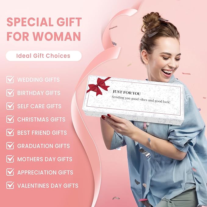 BAGAIL Initial Tote Bag, Personalized Birthday Gifts for Women, Teacher, Friends, Mom, Wedding, Monogrammed Beach Bag