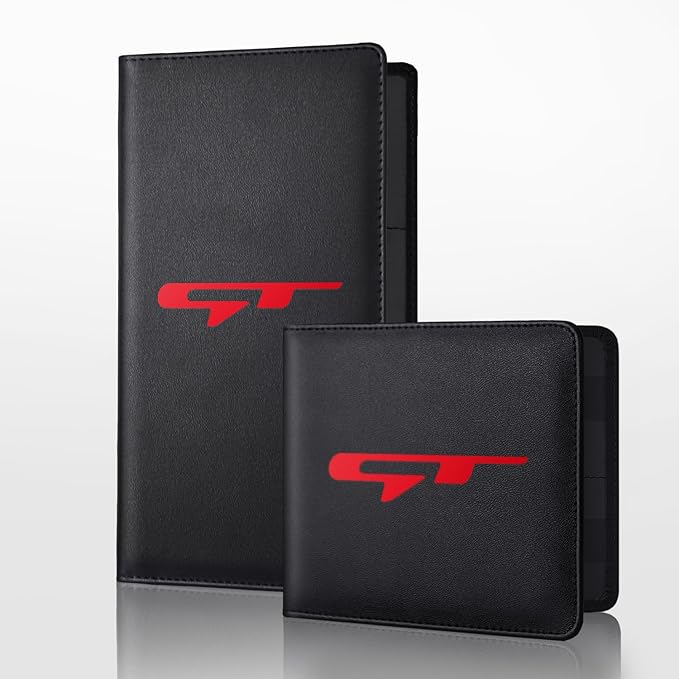 Luxury Leather Car Registration & Insurance Cards Holder for Kia K3 Forte Cerato 2021-2024 GT Cars