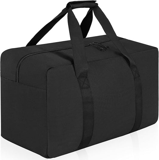 Large Travel Duffle Bag, 60L Gear Bag for Men and Women, Storage Bag Ideal for Overnight Camping and Weekend Getaways