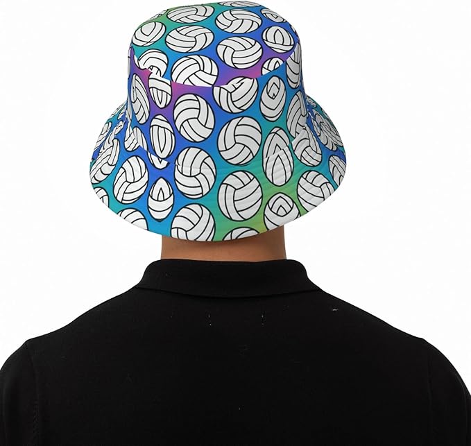 Yummy Hamburger Fisherman Hat Summer Foldable UV Protection Sun Hat