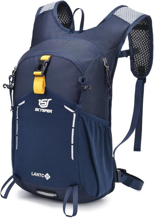 SKYSPER Small Hiking Backpack - 25L Travel Daypack Lightweight Bag Water Resistant Hiking Backpacks for Women Men