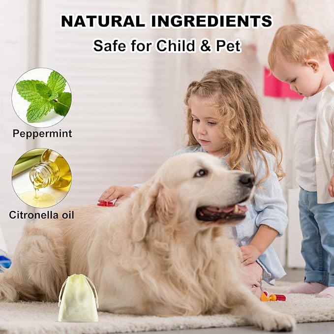 Mosquito Repellent Outdoor Patio, Mosquito Control Indoor, Mosquito Deterrent for Yard/Camping/Home/Travel 12-Pack