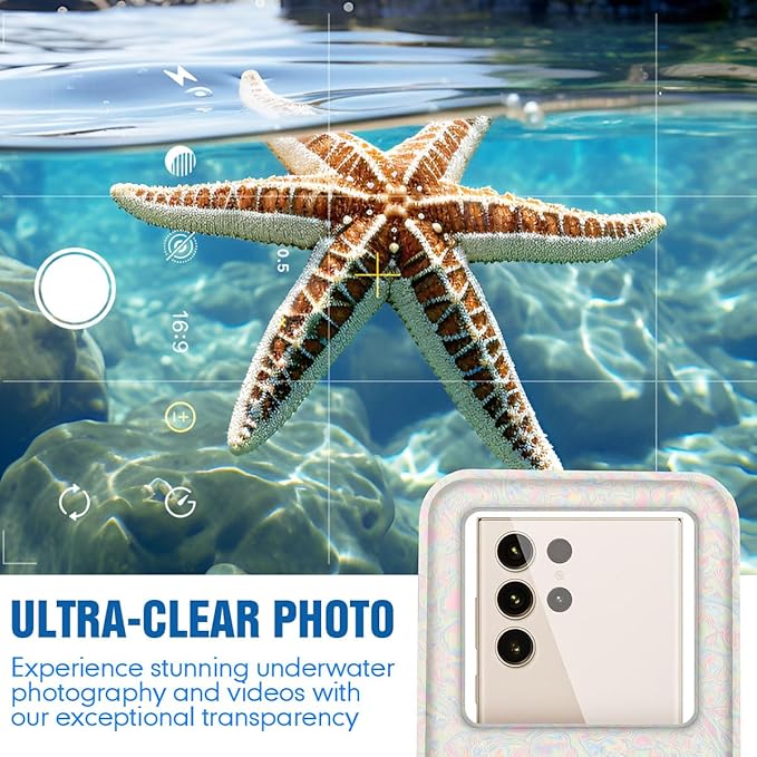 [Floatable] Waterproof Phone Pouch 2 Pack - [Up to 8.5"] IPX8 Floating Waterproof Phone Case Dry Bags with Adjustable Lanyard for Beach Vacation Travel Cruise Ship Pool Kayak Essentials