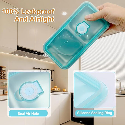 Grab and Go Snack Containers Stainless Steel, Reusable Snack Condiment Containers with Lids, Double Compartment Food Lunch Meal Container Prep for Travel, Small Packs Container, 1 Piece