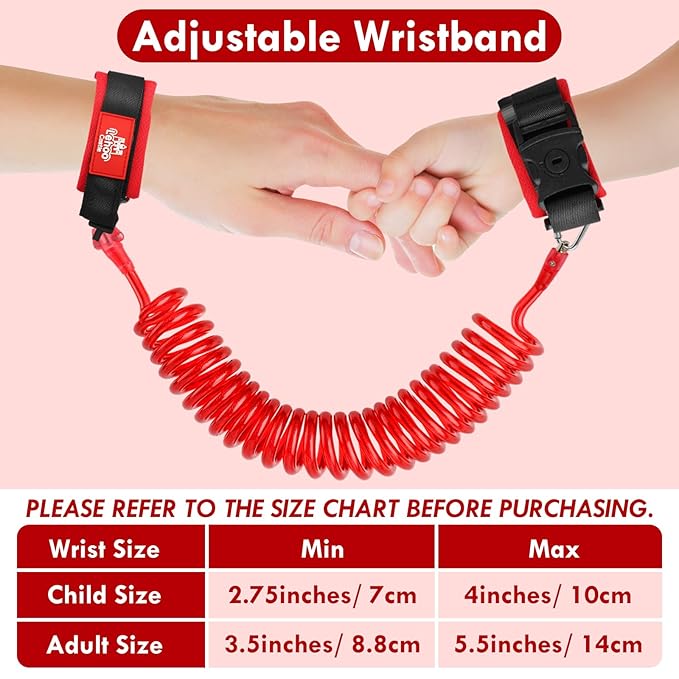 Lehoo Castle Toddler Leash for Walking, Baby Leashes for Toddlers Boys, Kid Harness with Leash, Child Safety Leash Anti Lost Wrist Link (Mickey)