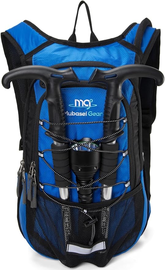 15L Insulated Hydration Backpack Pack with 2L Water Bladder Lightweight Hiking Backpack Bag for Women Men Daypack for Hiking Running Festival Camping Biking