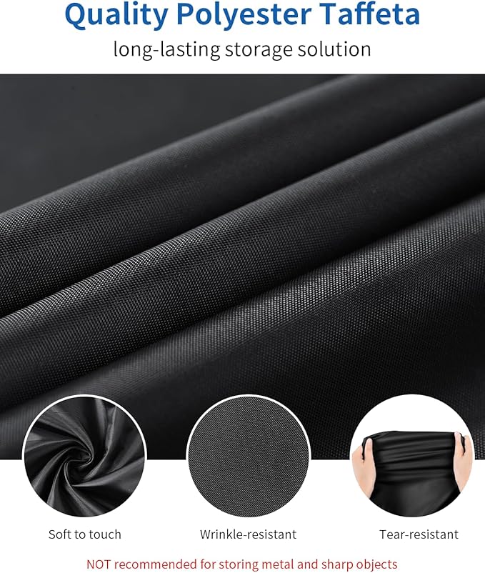 OTraki Small Laundry Bag 16x20 Inch Laundry Sack Bag with Drawstring Closure 2 Pack Laundry Wash Bag Dirty Clothes Organizer Machine Washable for Camp Home College Dorm, Black