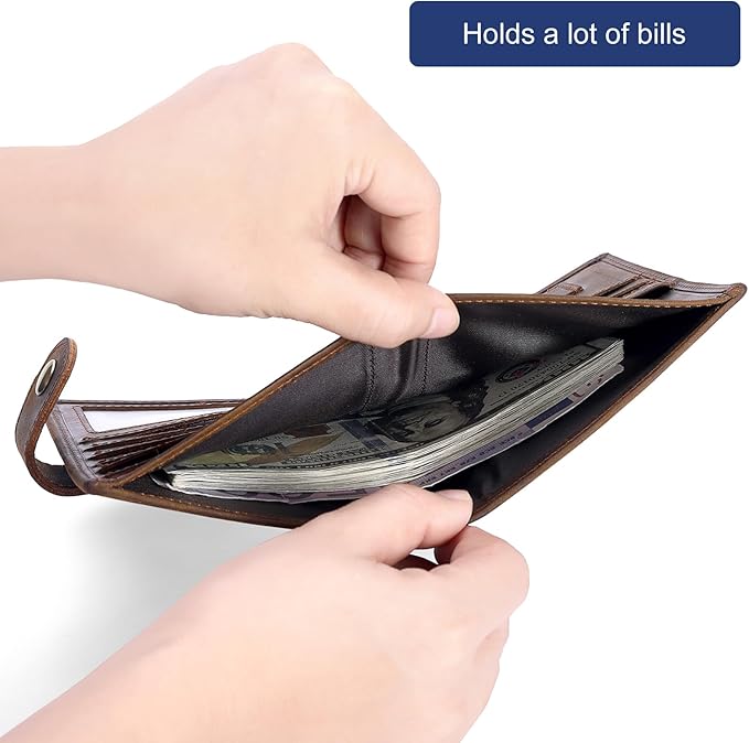 RFID Blocking Passport Wallet Travel Passport Holder Cover for Men and Women