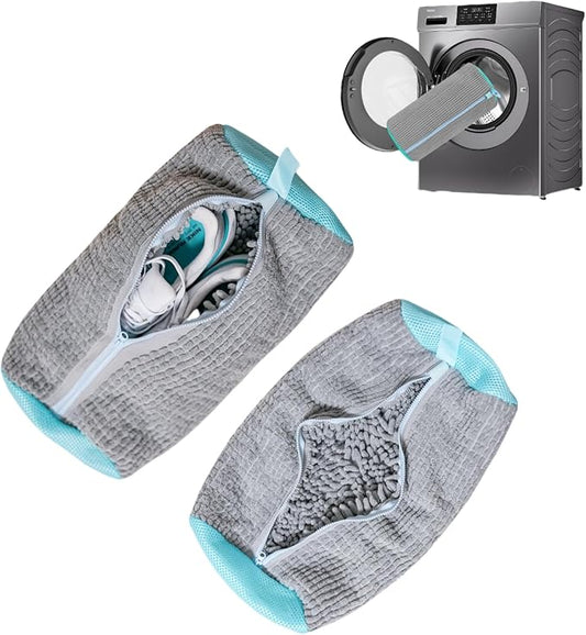 Shoe Washing Machine Bag: Shoe Bag for Washing Machine - Reusable Shoe Cleaning Bag for Sneaker Tennis Shoes Unstain Cleaner Kit