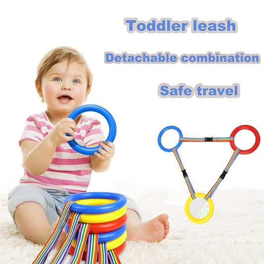 15/20 Sets Walking Rope for Preschool Colorful Toddler Leash for walking in line,Kids Handles Safety Line Wrist Leashes Detachable Transition Rope for Children's School Kindergarten Outdoor Supplies (Green, 15 sets)