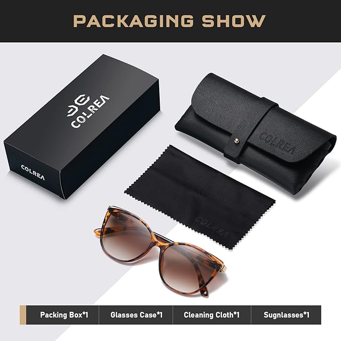 Trendy Cat Eye Sunglasses for Women Fashion Cateye UV400 Protection Glasses CL22017