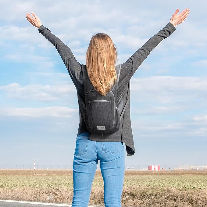 G4Free 10L/15L Hiking Backpack Lightweight Packable Hiking Daypack Small Travel Outdoor Foldable Shoulder Bag